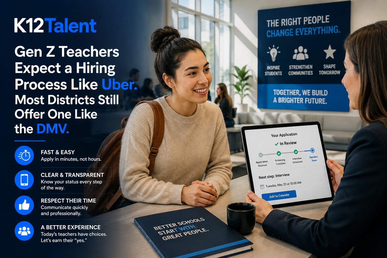 Gen Z Teachers Expect a Hiring Process Like Uber. Most Districts Still Offer One Like the DMV.